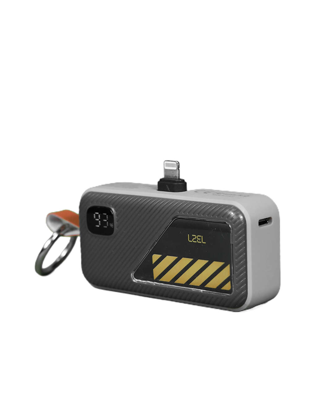بطارية شحن من ليزل – NanoFlux Charger Mini بسعة 5000 مللي أمبير، يدعم تقنية الشحن السريع PD ومنفذ Lightning ، مزوّد بكابل Type-C مدمج | رمادي بطارية شحن من ليزل – NanoFlux Charger Mini بسعة 5000 مللي أمبير، يدعم تقنية الشحن السريع PD ومنفذ Lightning ، مزوّد بكابل Type-C مدمج | رمادي